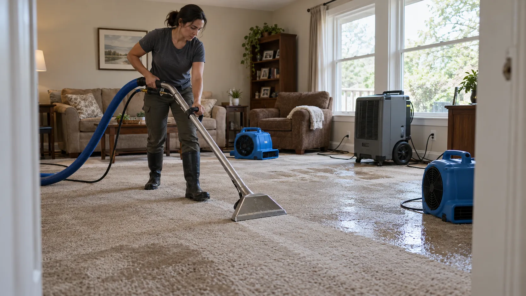 Water Extraction & Structural Drying in Grand Rapids, MI